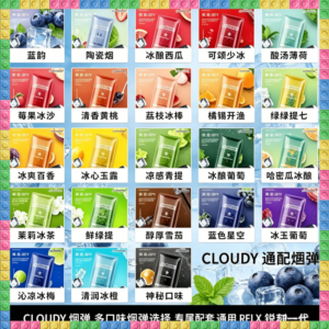 CLOUDY克勞迪煙彈 通用RELX/悅刻一代主機 多種水果冰感風味