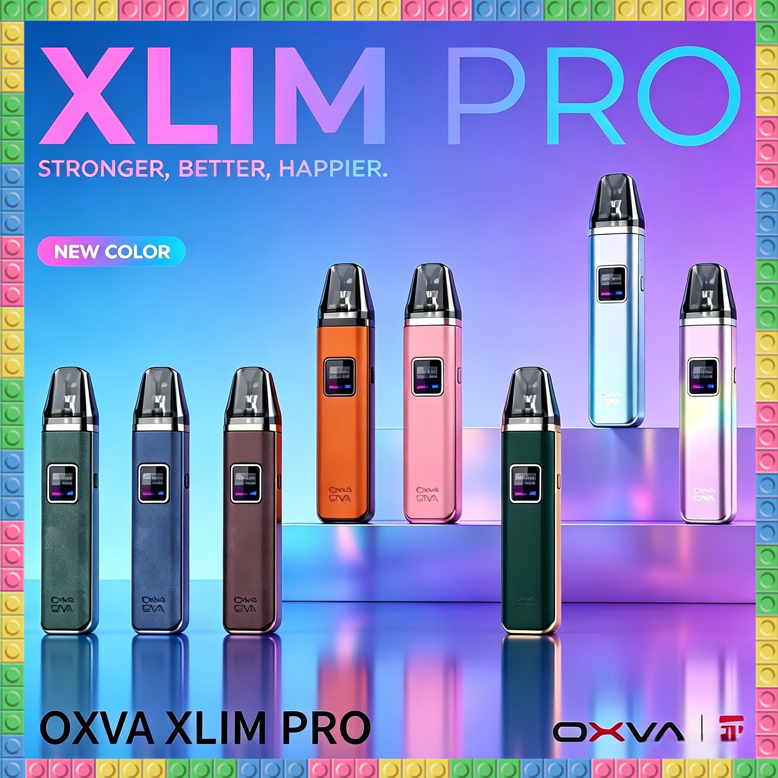 OXVA XLIM PRO 小鯊牛經典款30W電子煙|輕巧型可替換式電子菸主機,台灣熱賣款